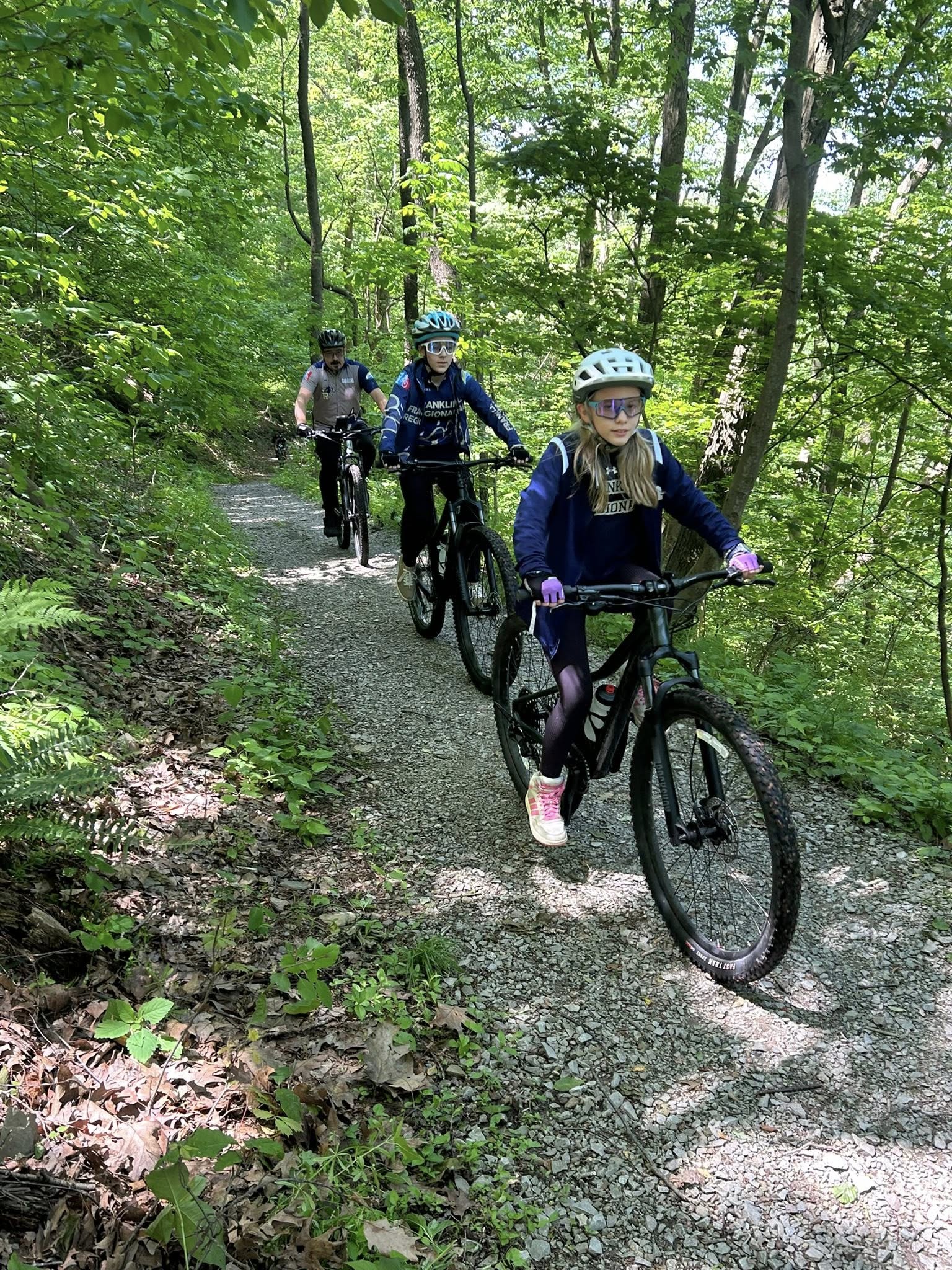 Franklin Regional MTB - trail riding